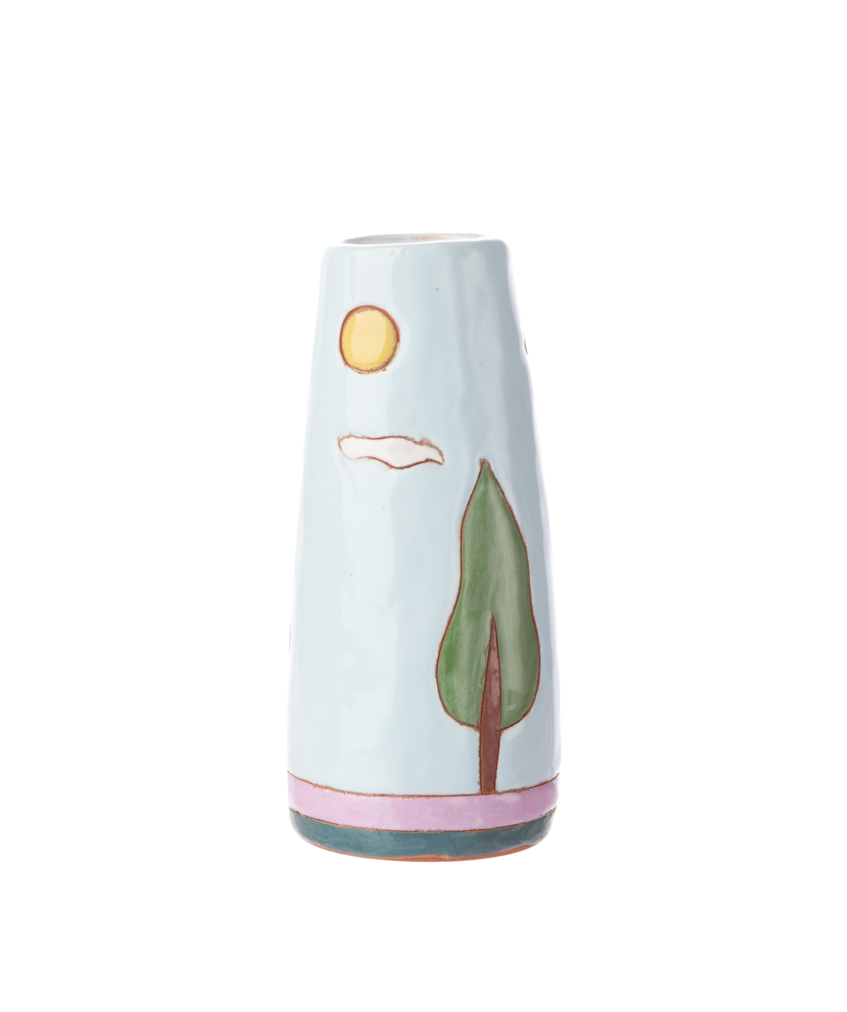 Vase `Nuard Ceramics` for flowers, City, small