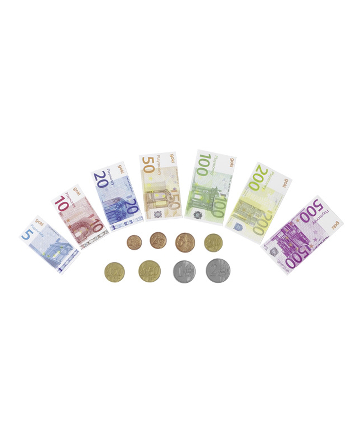 Игрушка `Goki Toys` игровые деньги евро