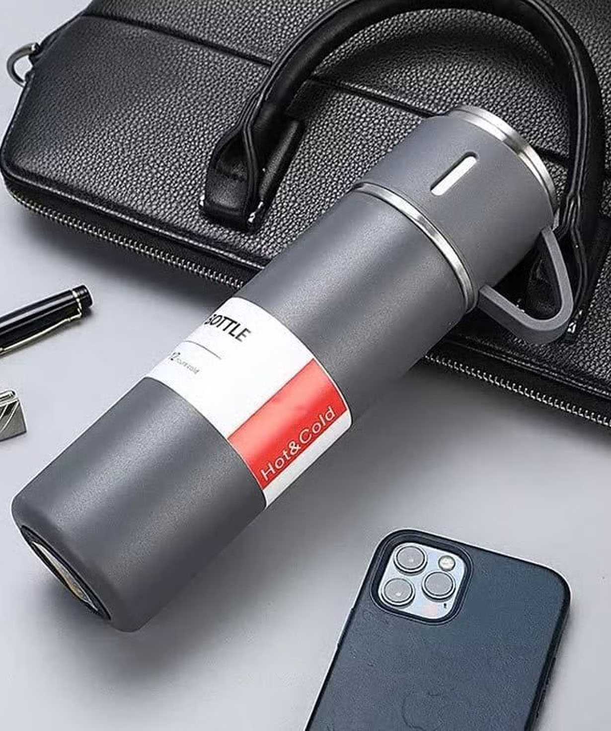 Thermos «Creative Gifts» 500 ml, with cups