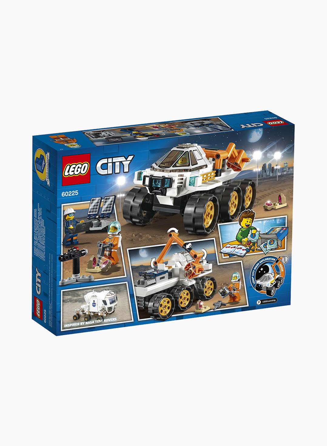 Lego City Կառուցողական Խաղ Ամենգնացի Թեսթ-Դրայվը