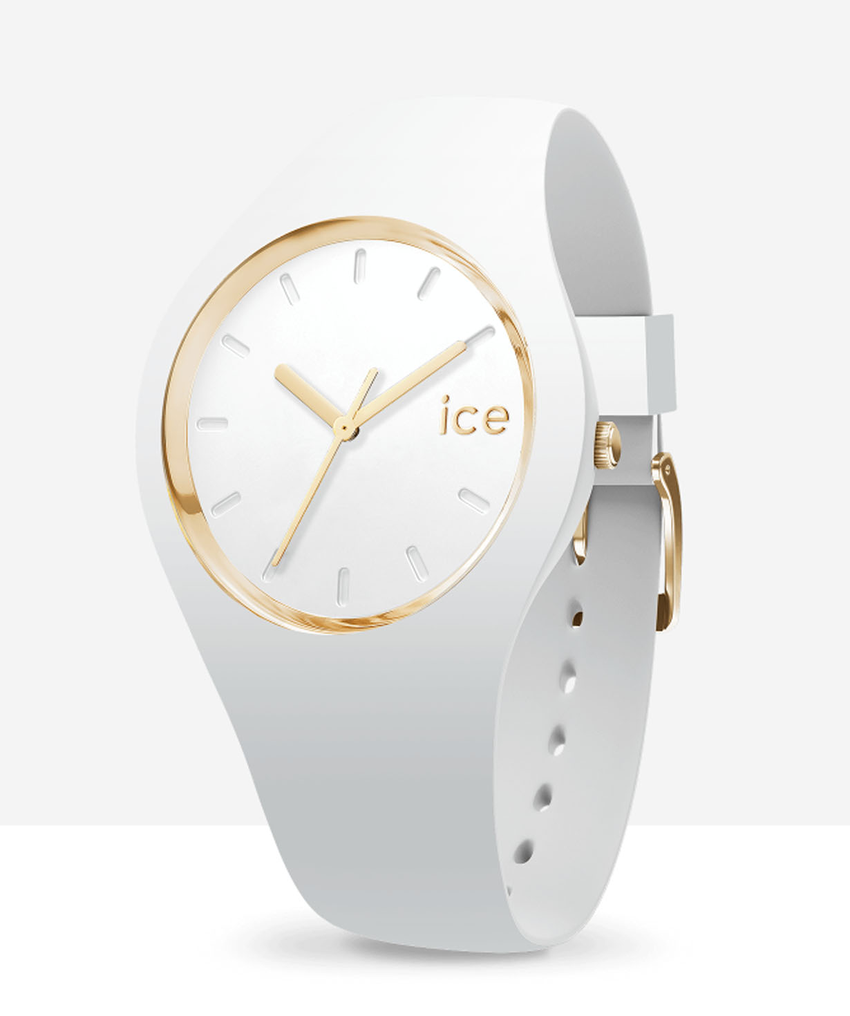 Часы `Ice-Watch` ICE glam - White Rose-Gold