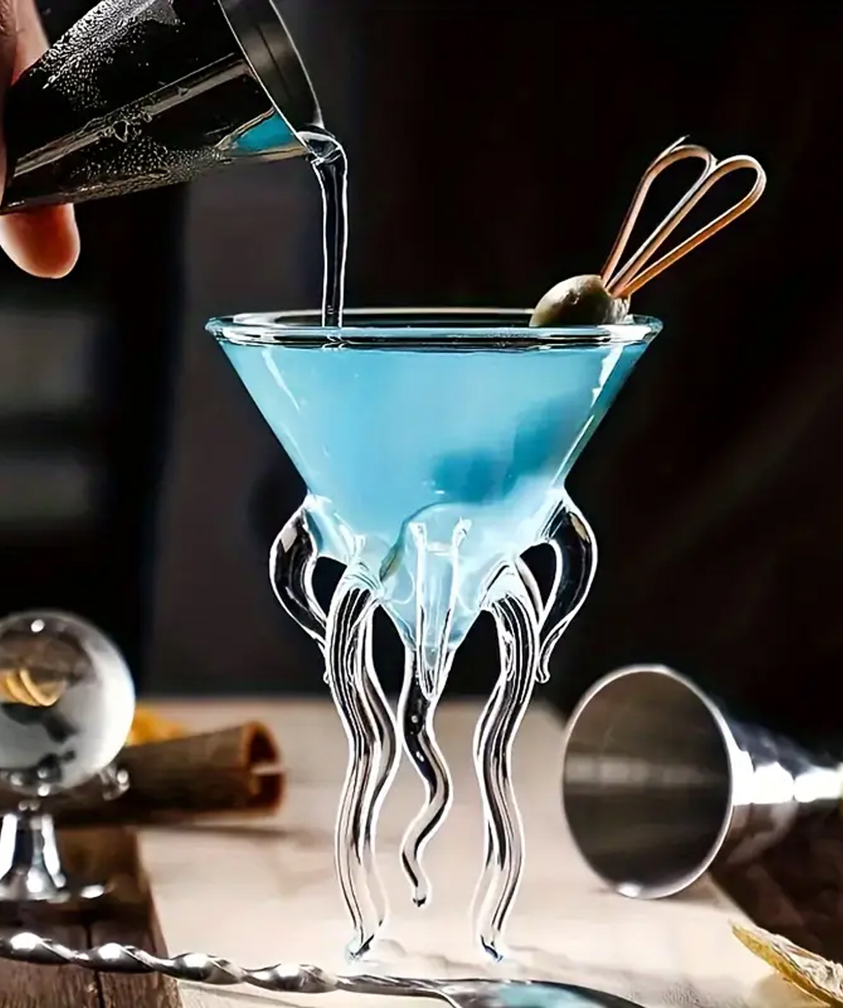 Cocktail glass «Gift Store» Octopus