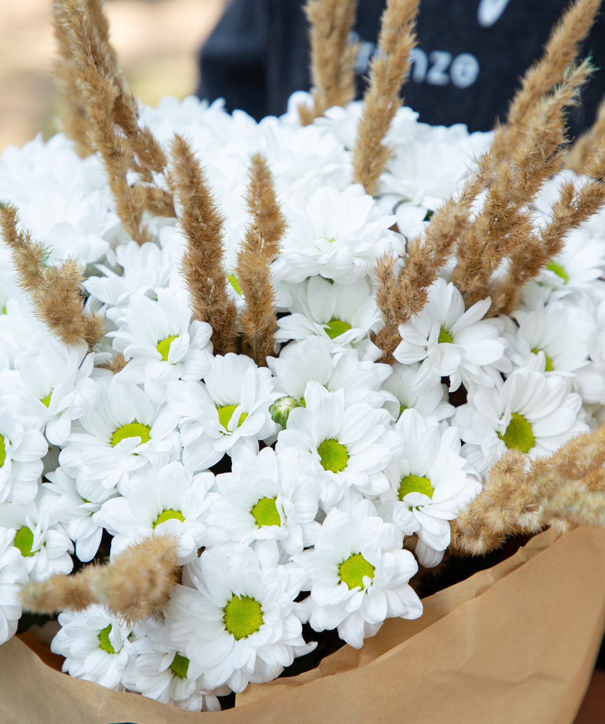 Bouquet «Herrenalb» with chrysanthemums