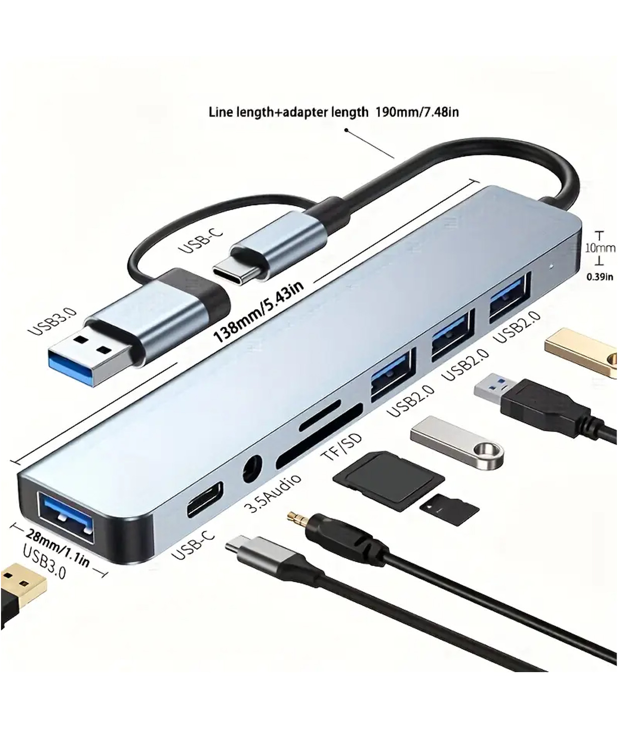 Конвертер «Micro-Tech» USB C №15