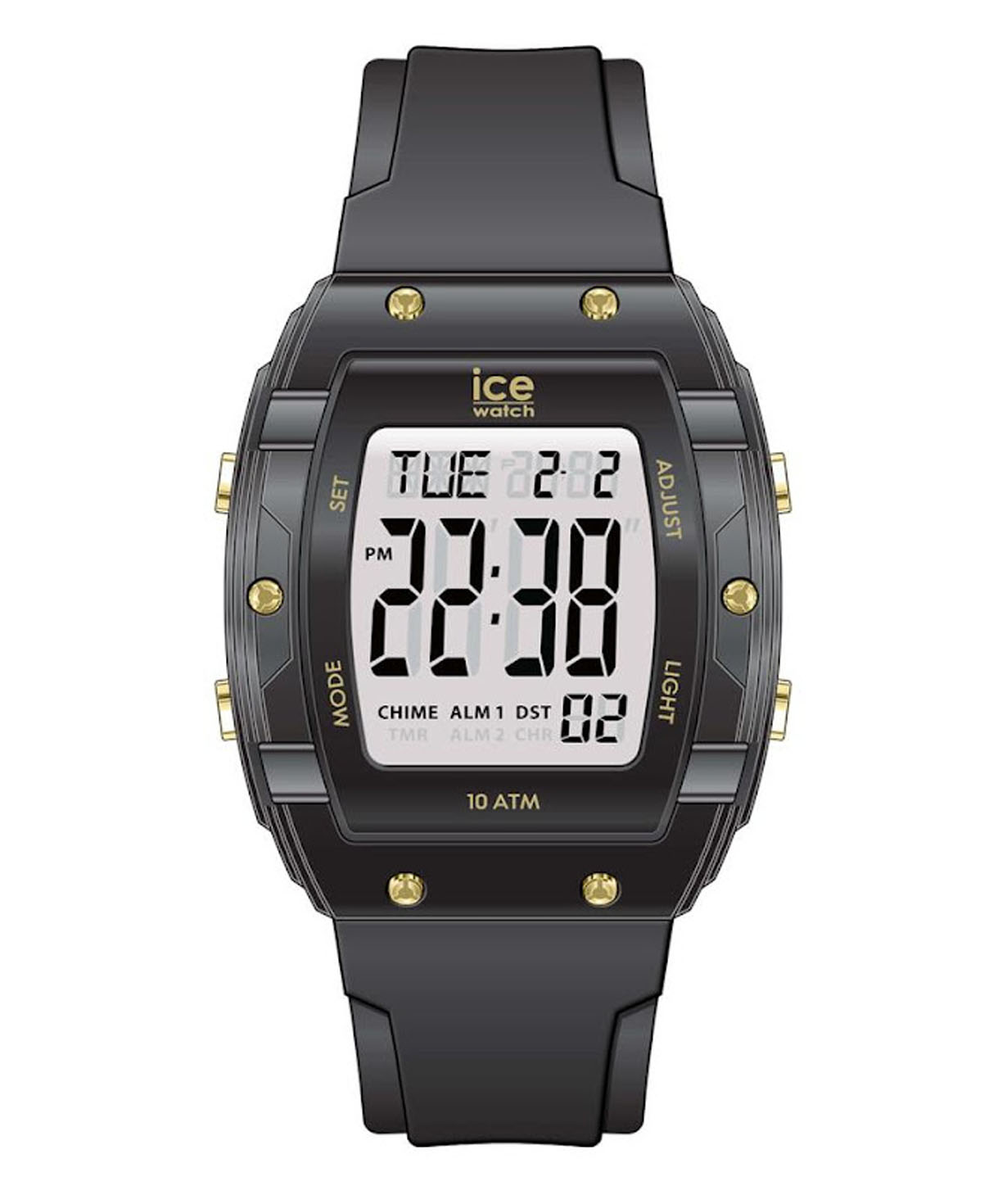 Часы «Ice-Watch»  ICE digit boliday - Black Gold