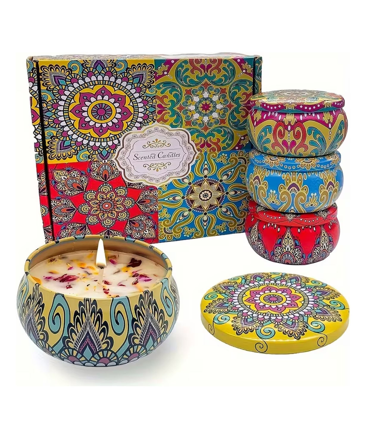 Candle set «Gift Store» 4 pcs