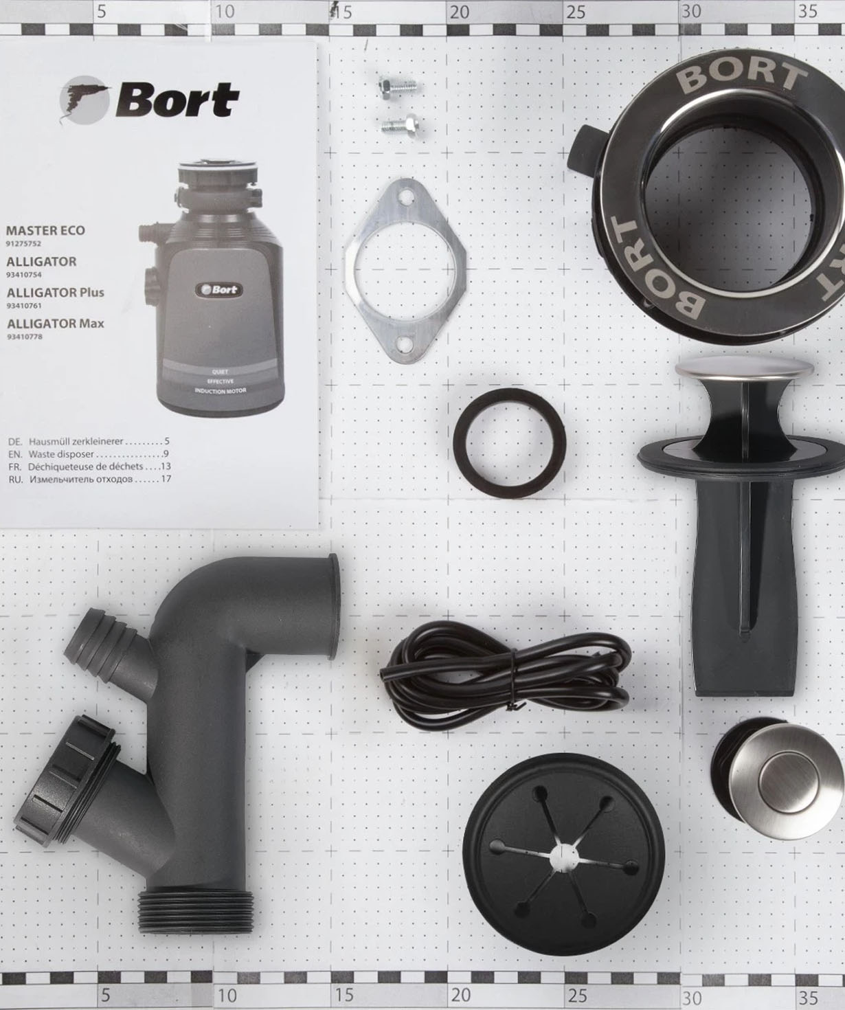 Food waste disposer BORT Master Eco (8509 grinder) (91275752)/f
