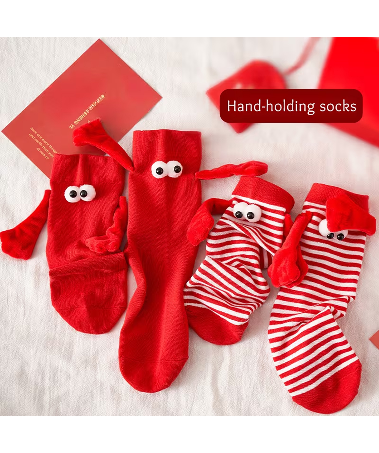 Socks «Holding Hands» 2 pairs