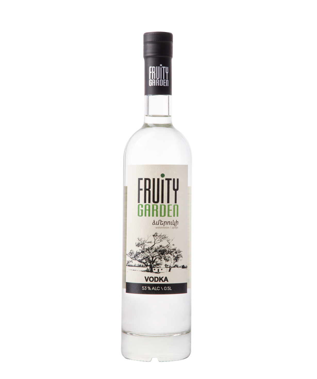 Vodka `Fruity Garden` watermelon 500 ml