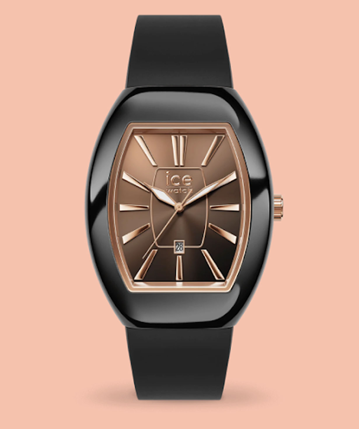 Часы «Ice-Watch»  ICE BOLIDAY, Black Sunset Rose-Gold