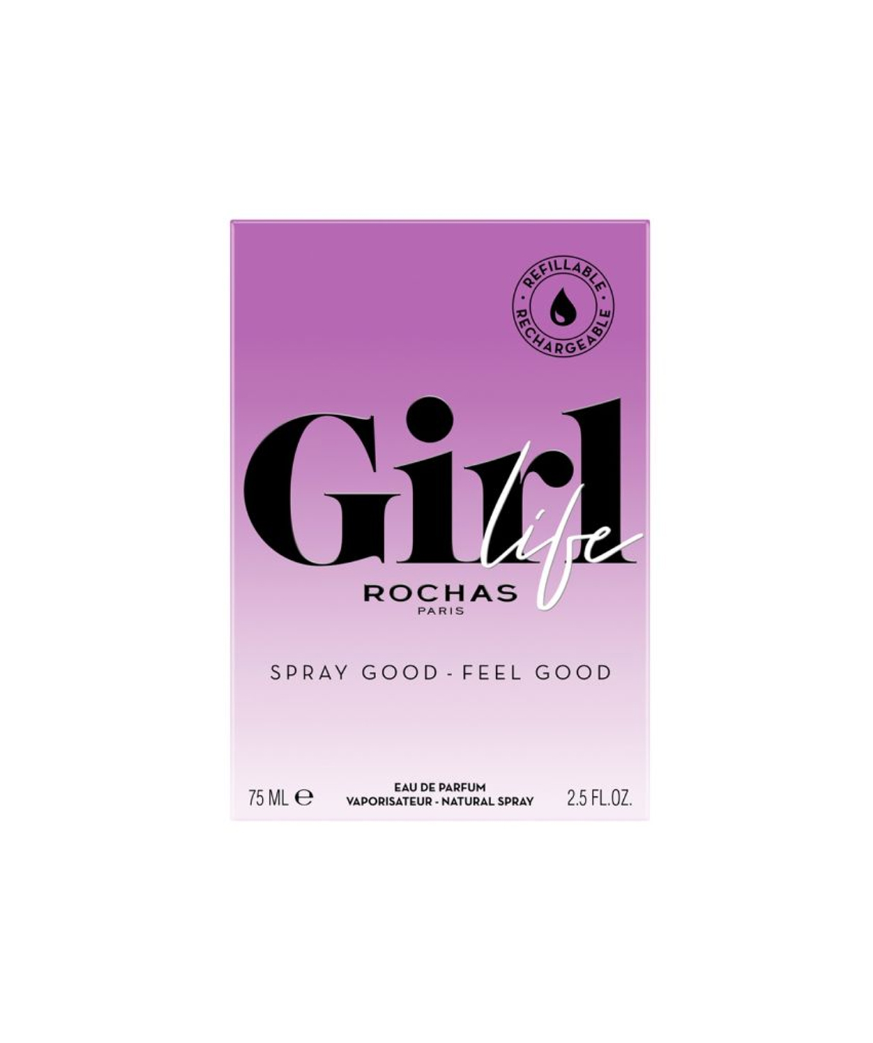 Perfume «Rochas» Girl Life, for women, 75 ml