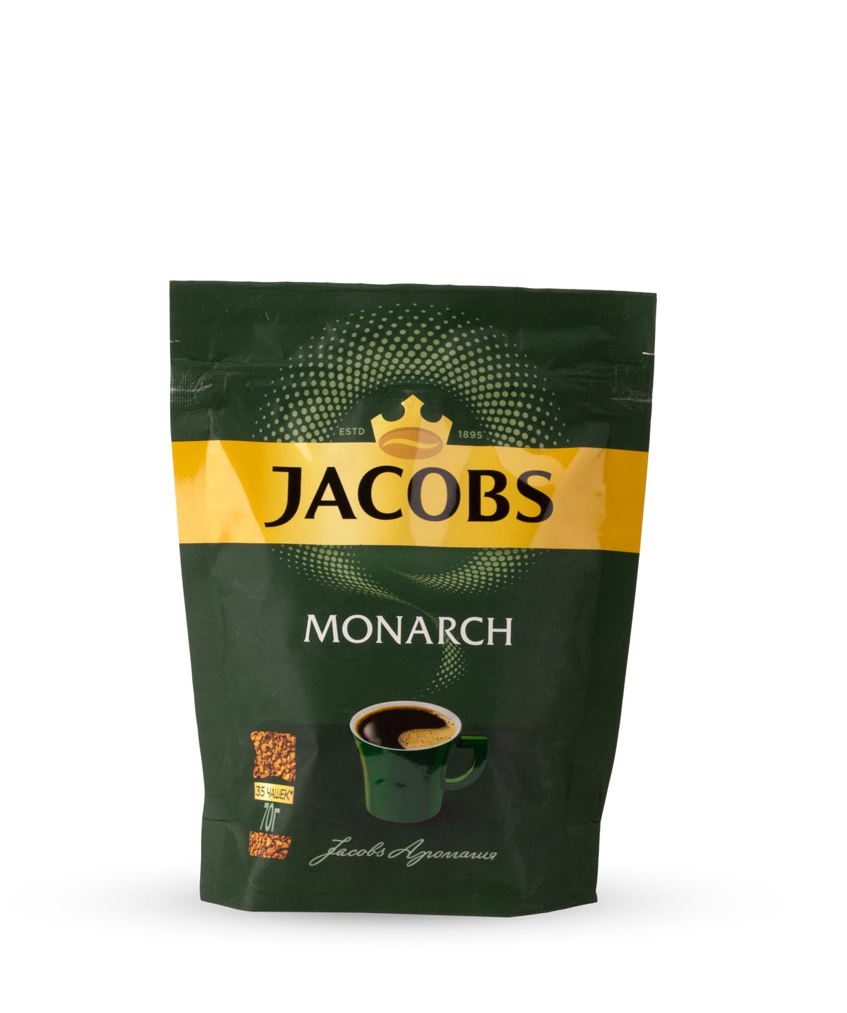 Растворимый кофе `Jacobs Monarch` 70 г