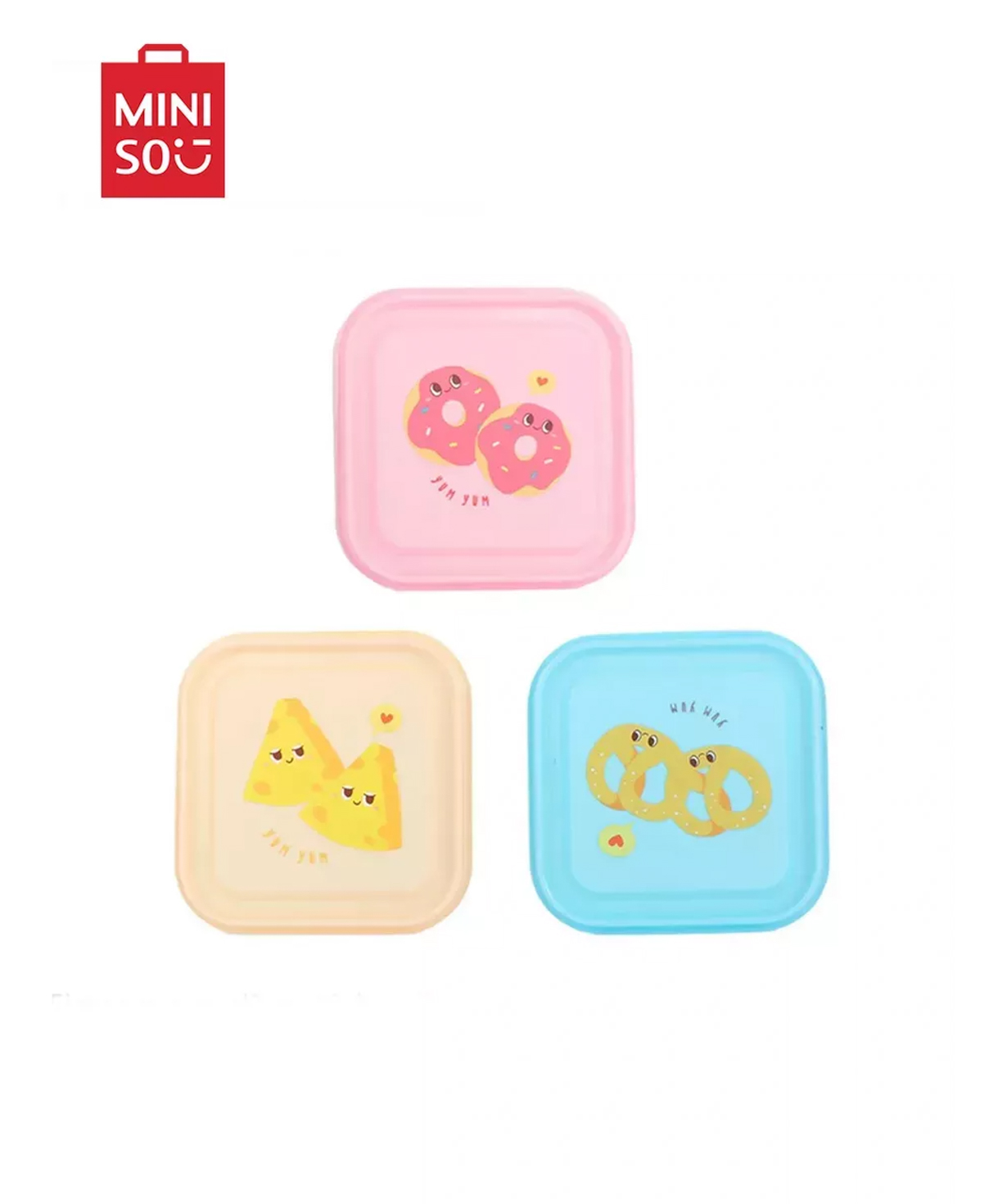 Սննդի տարա «Miniso» Yum Yum, 3 հատ
