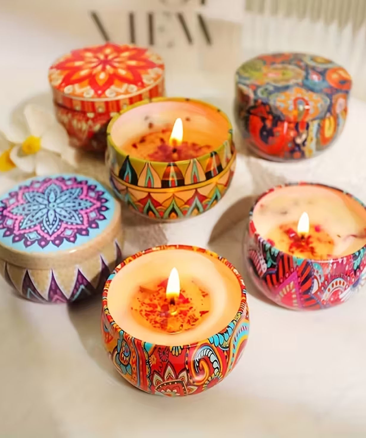 Candle set «Gift Store» 4 pcs