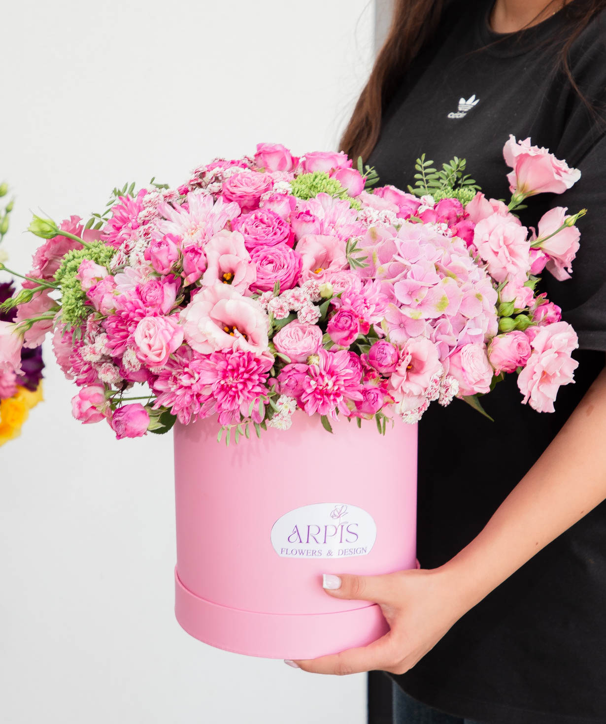 Կոմպոզիցիա «Arpis flowers» հորտենզիաներով №20