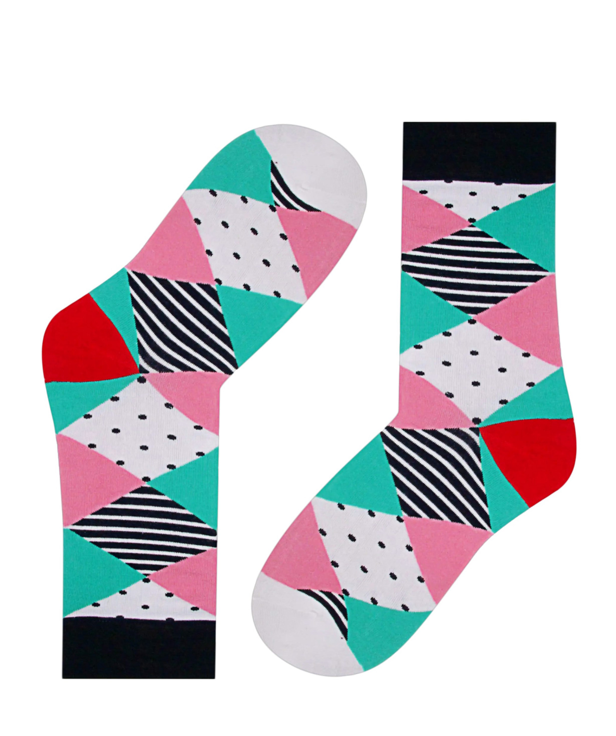 Socks `Zeal Socks` with patterns