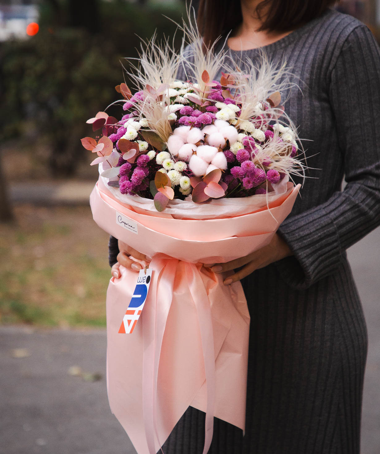 Bouquet «Khortytsia» with chrysanthemums