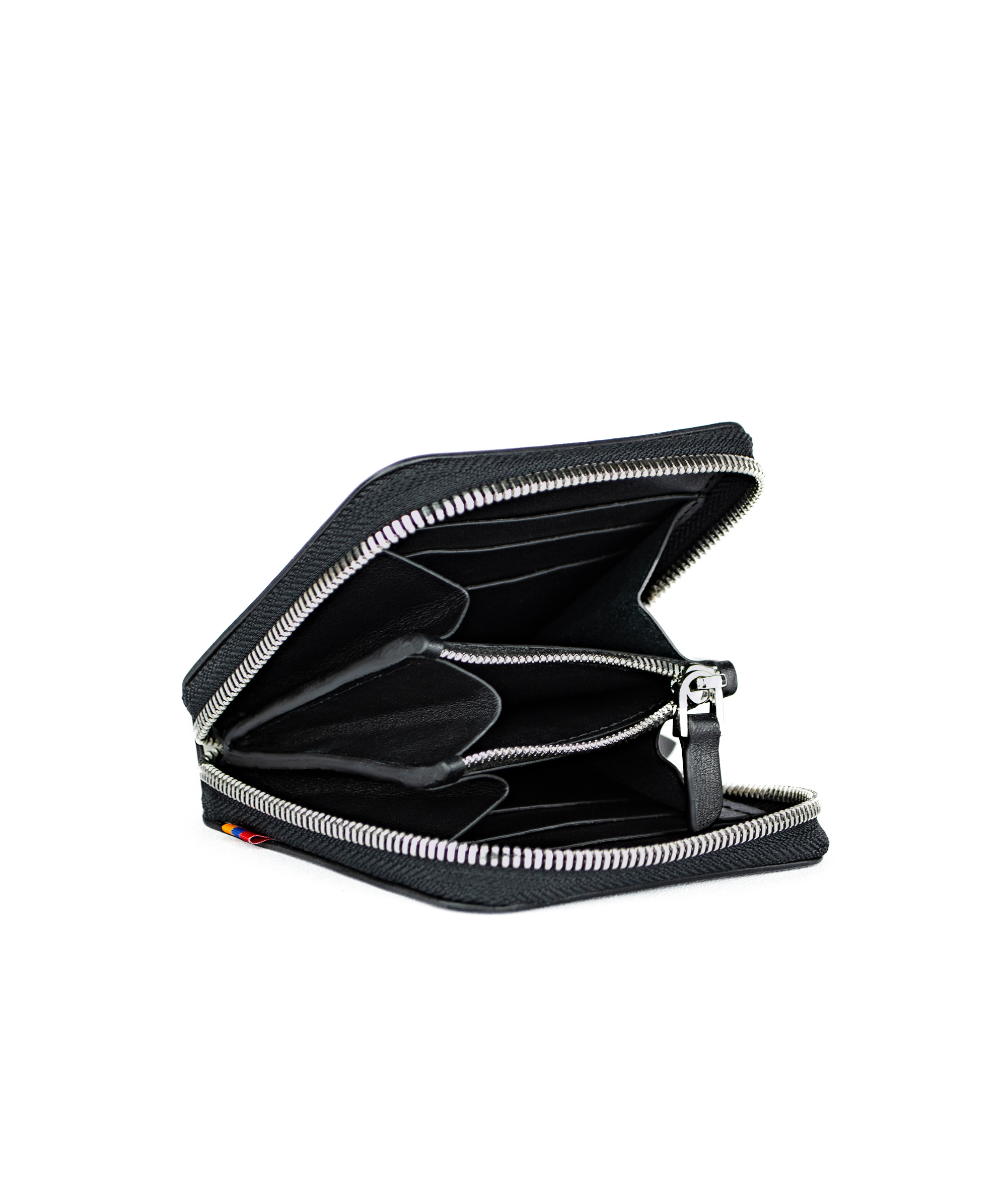 Wallet «Lambron» Nero Zipper Box