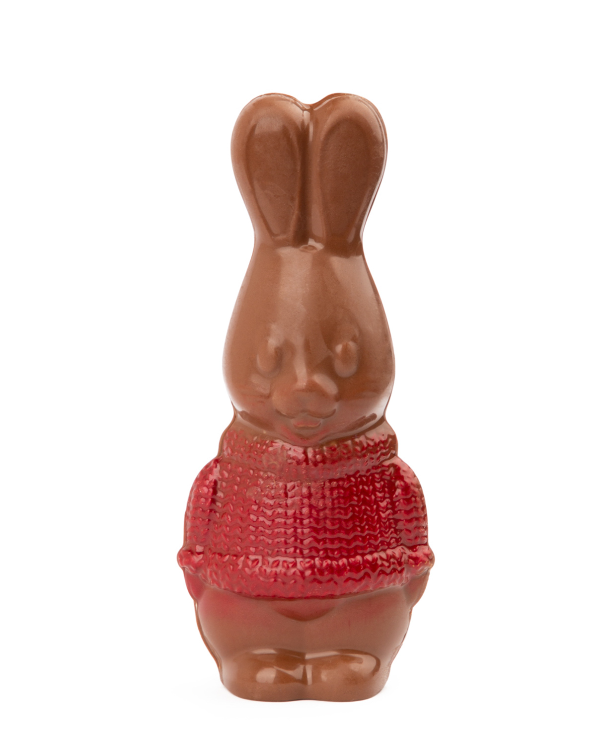 Chocolate rabbit `Lara Chocolate` red