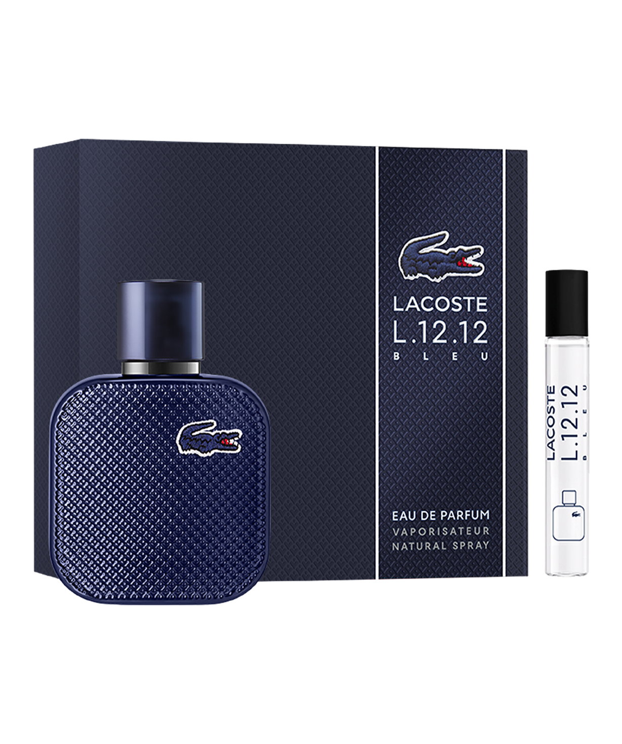 Парфюм «Lacoste» L.12.12 Bleu LC022C01, мужской, 50+7.5 мл