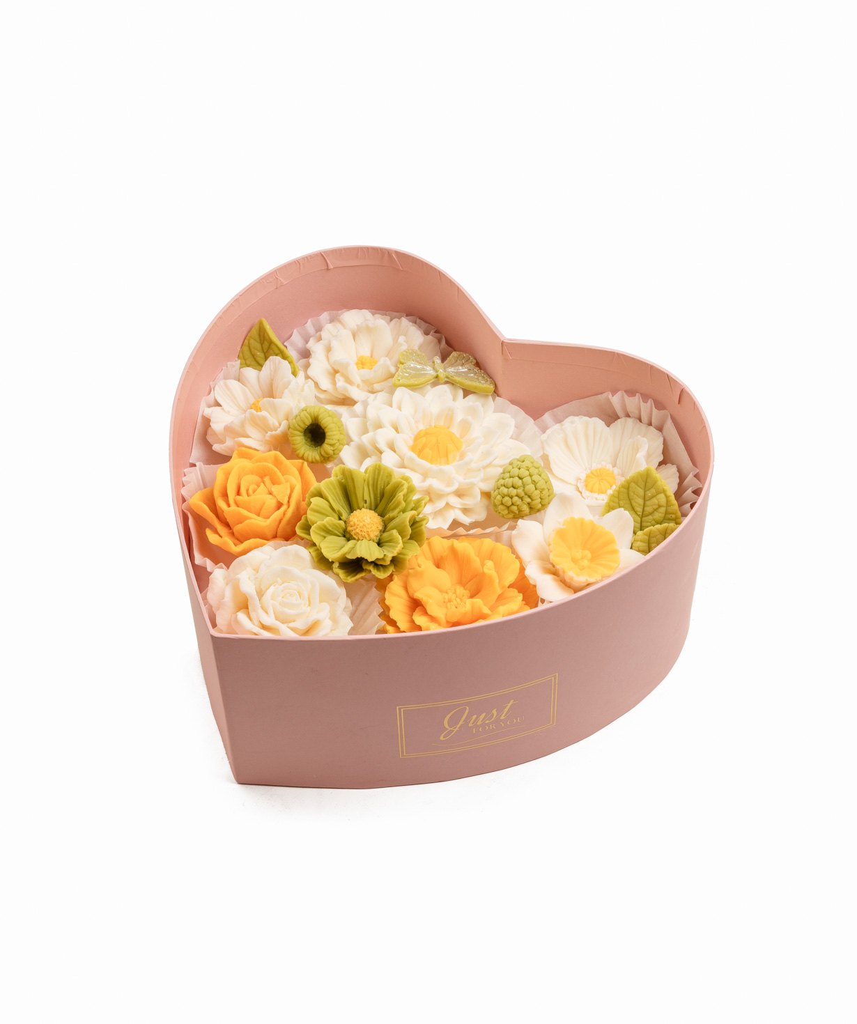 Handmade chocolates «Sweet Sisters» with lemon and pistachio №2