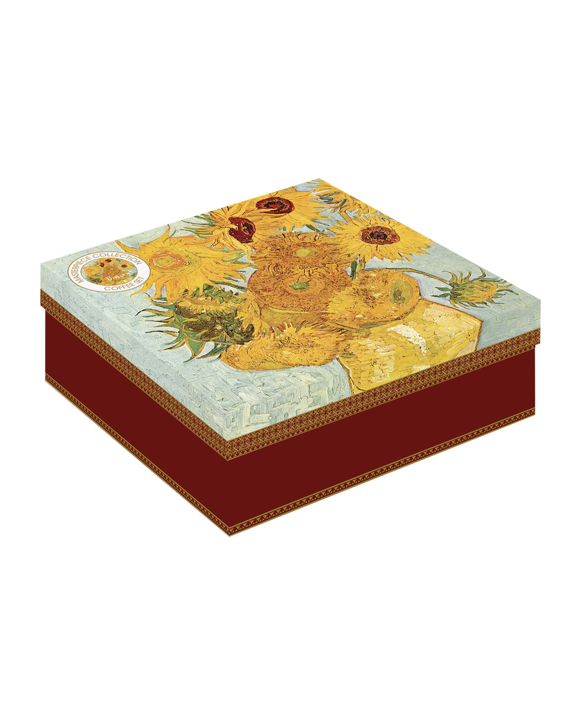 Coffee set ''Sunflowers'' Van Gogh