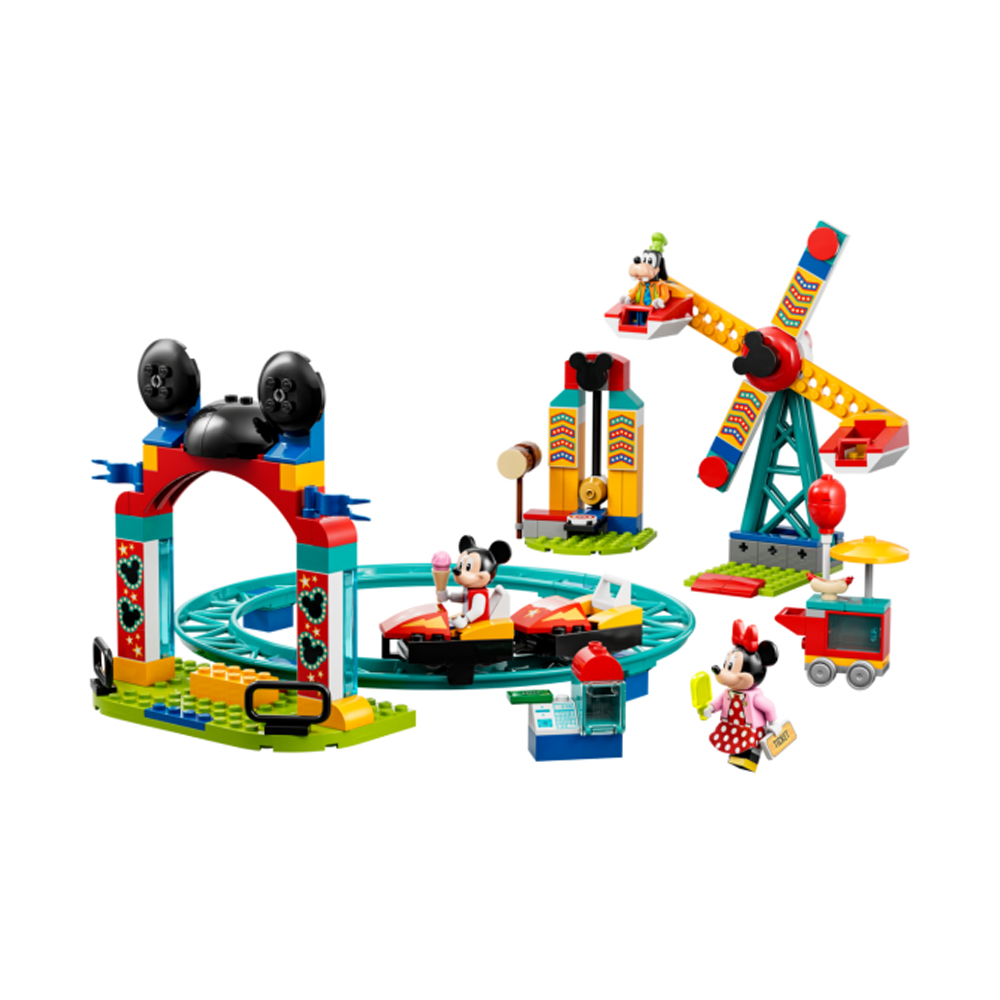 Constructor LEGO Disney Mickey, Minnie and Goofy's Adventures at the Fair 10778