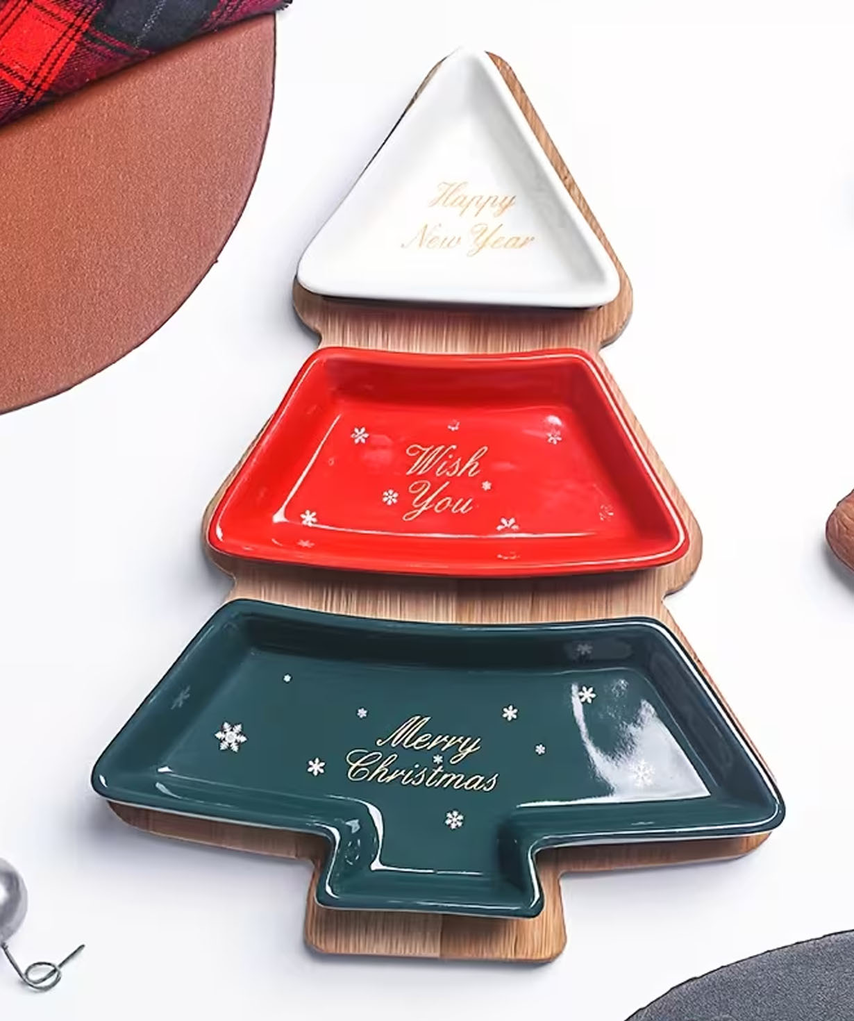 Сервировочный набор «Gift Store» Новогодний №1213