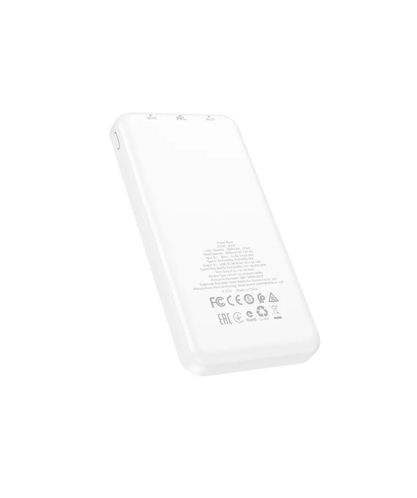 Power bank ''BOROFONE BJ19'' 10000mAh, white