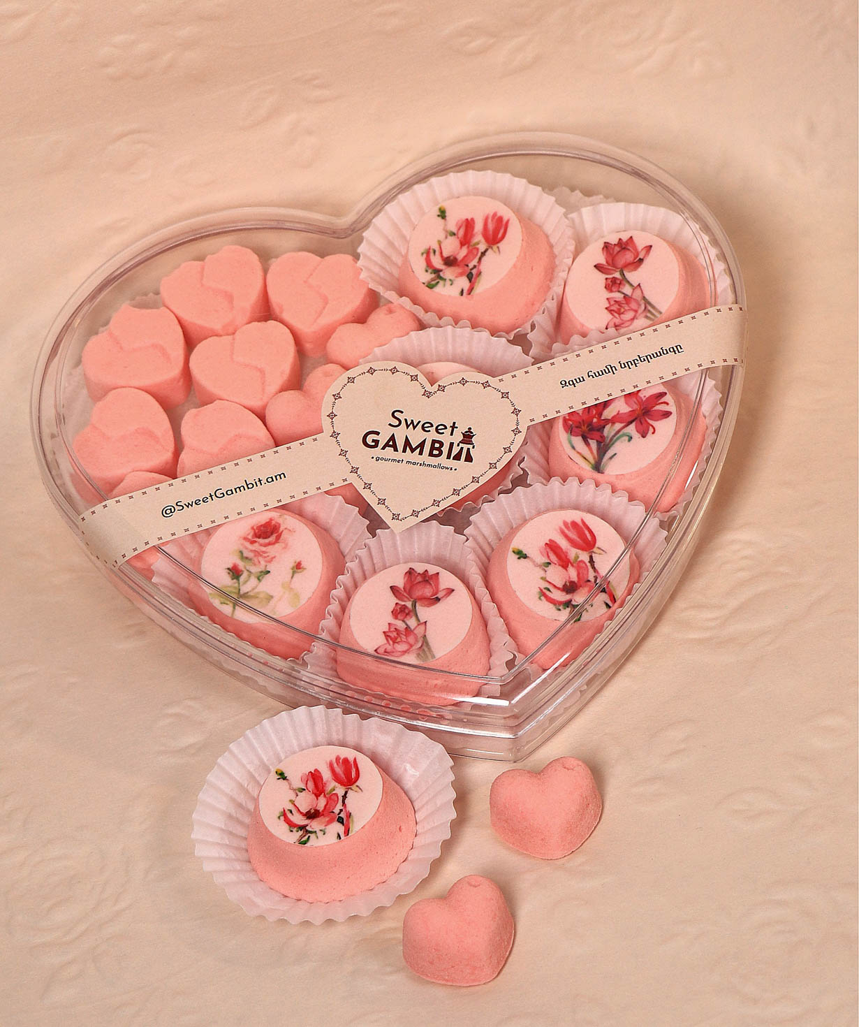 Marshmallows `Love and Spring` strawberry SG4