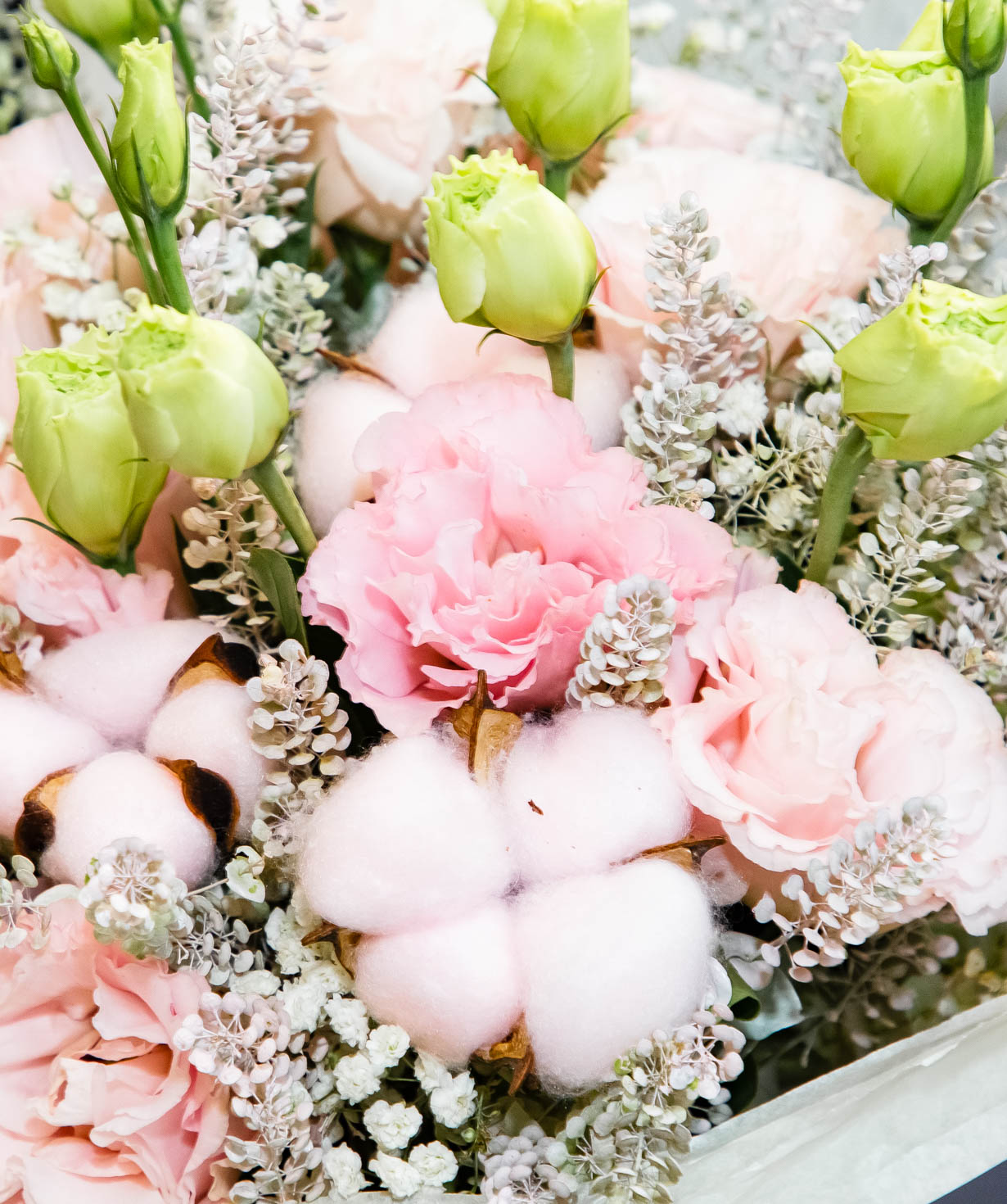 Bouquet «Allmannshofen» with lisianthus