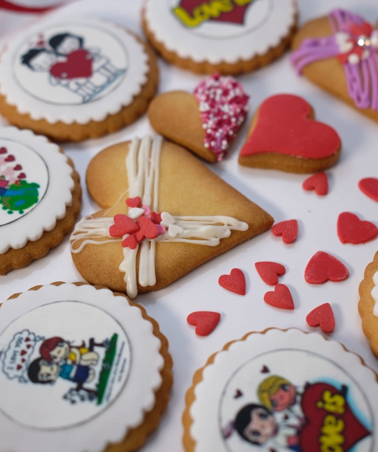 Cookies «Lizzi Cakes» Love is, 5 pcs