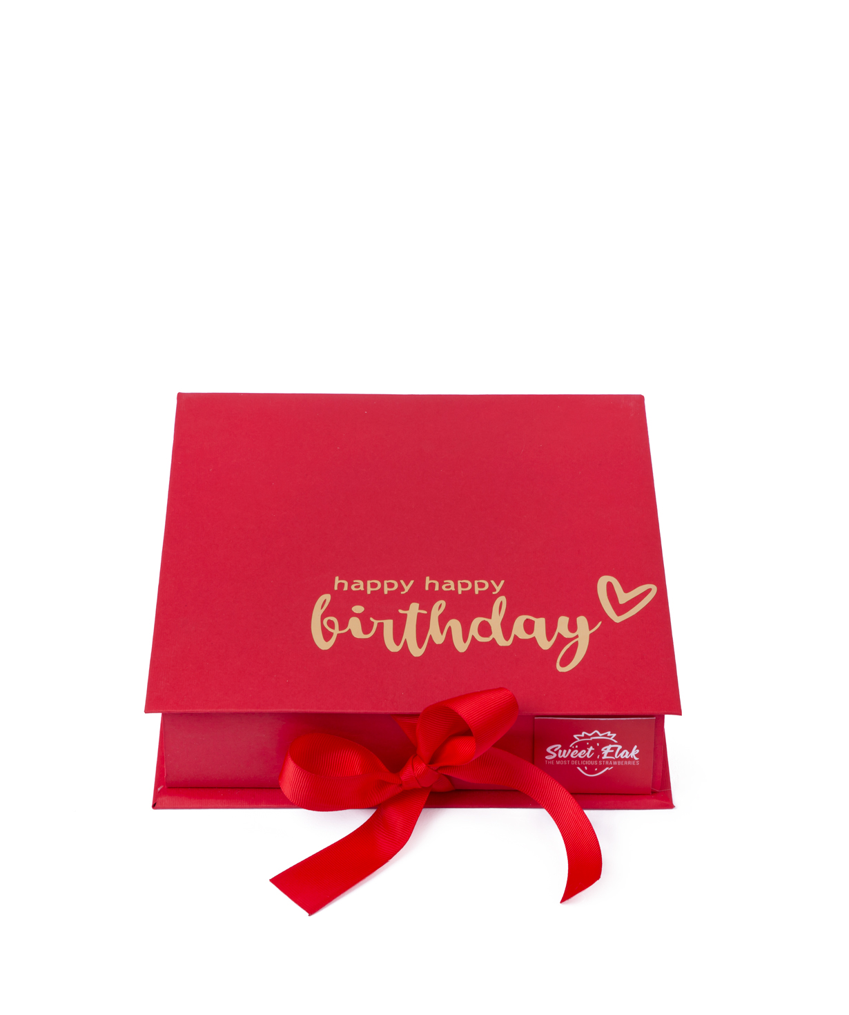 Chocolate covered strawberry `Sweet Elak` Happy Birthday