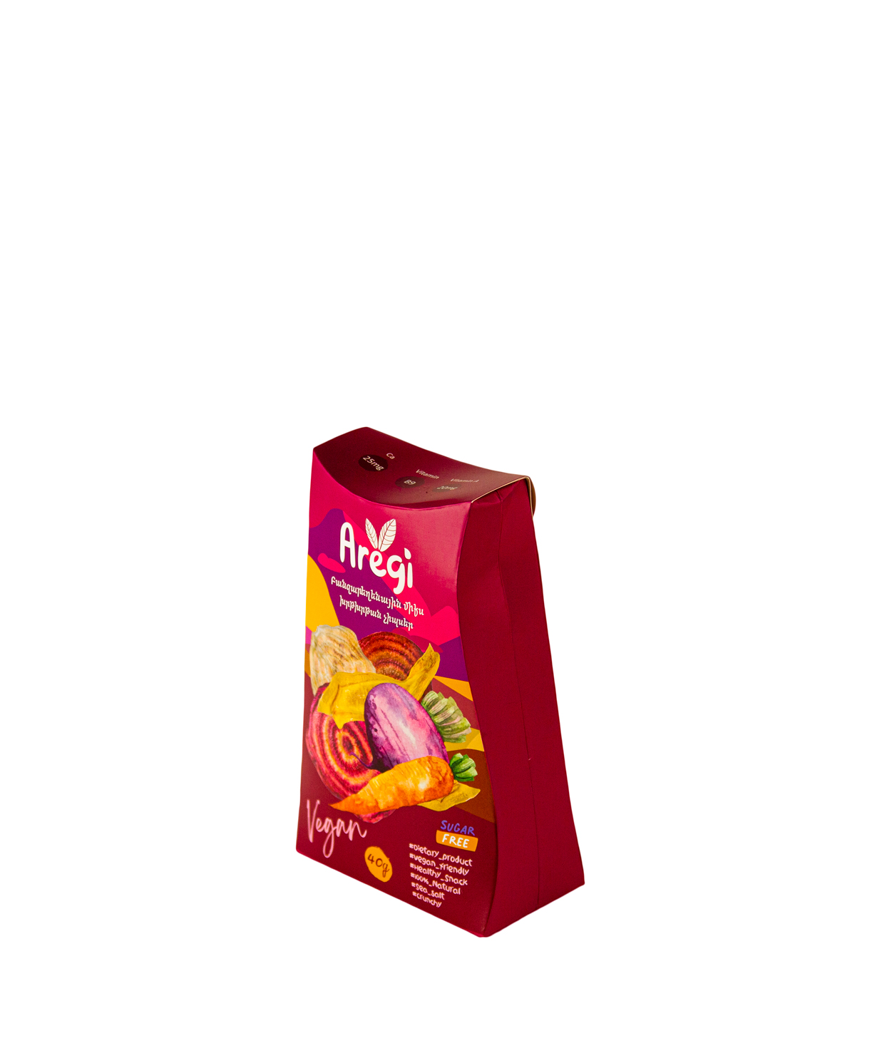 Dried `Aregi` vegetable chips mix