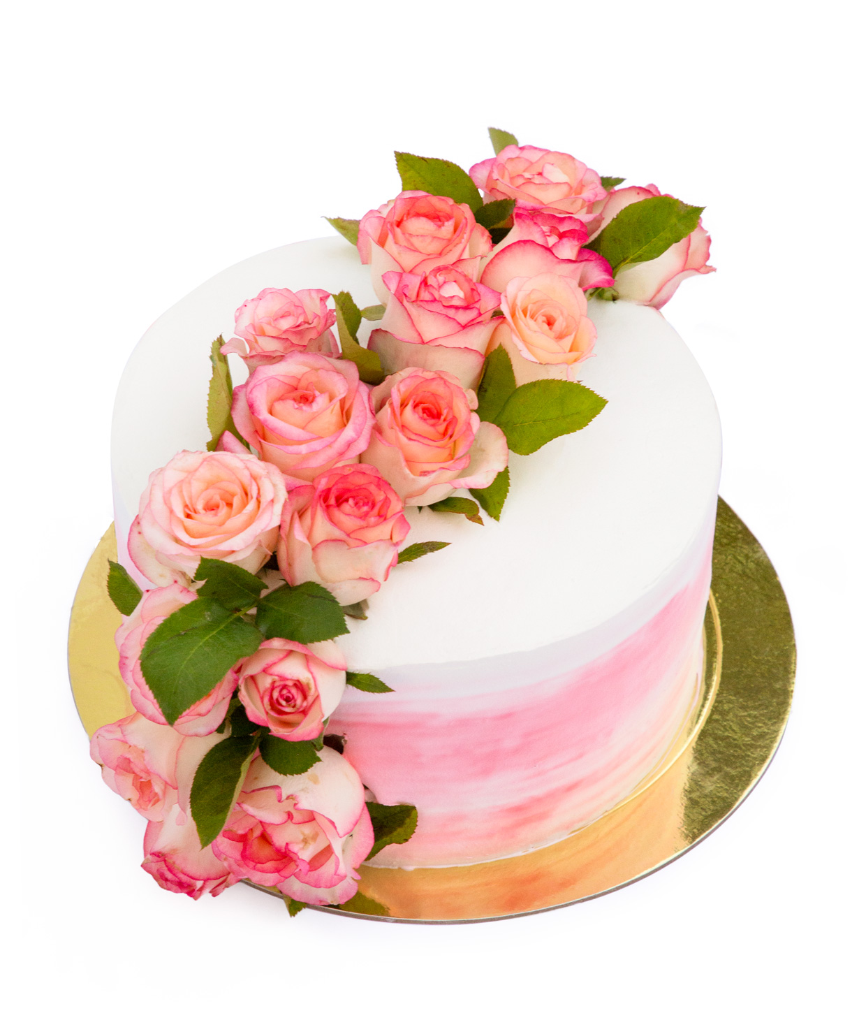 Торт `Роза`