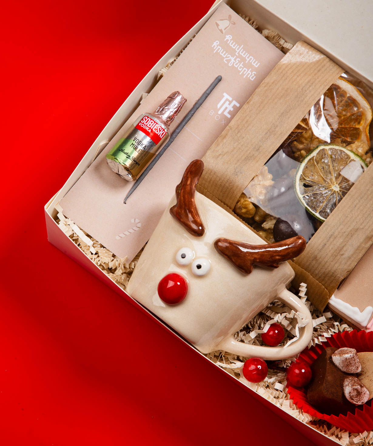 Подарочная коробка «THE BOX» №462 Reindeer