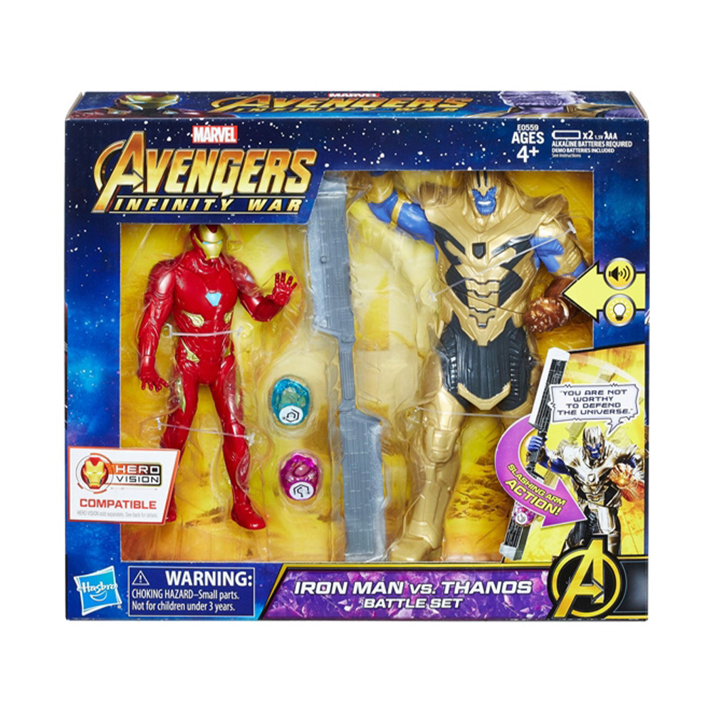 Heroes Iron Man vs Thanos