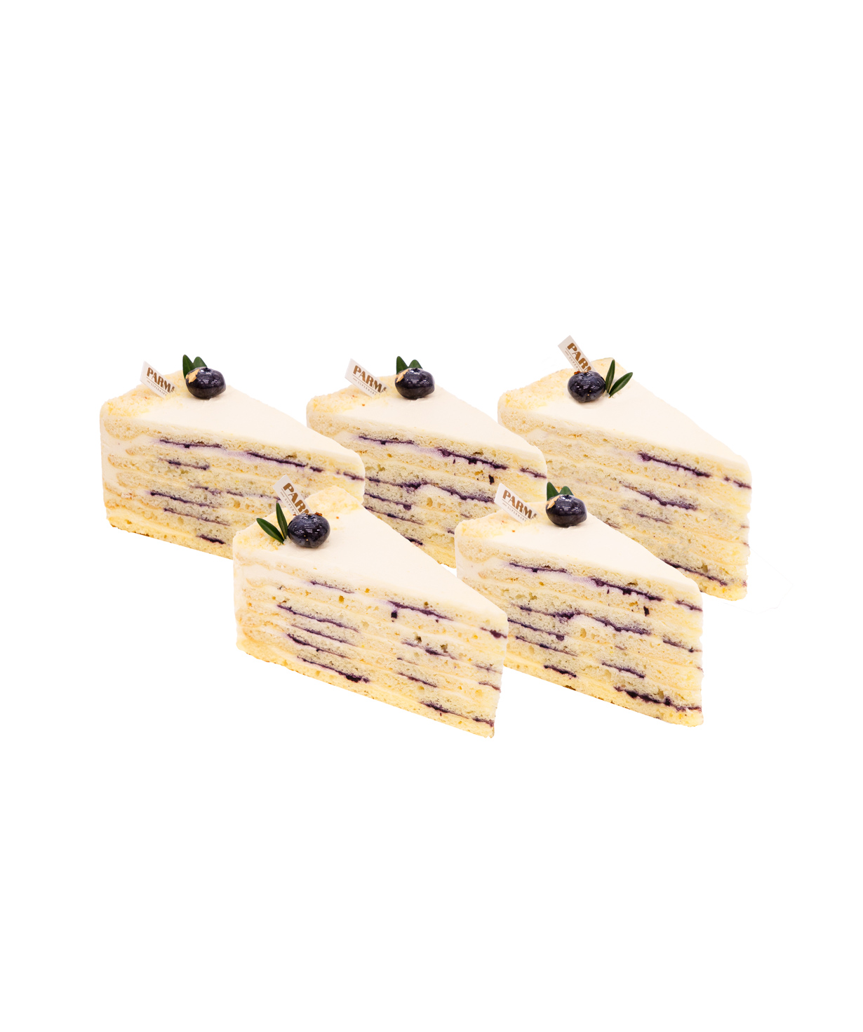 Пирожное «Парма» Голубика, 6 шт