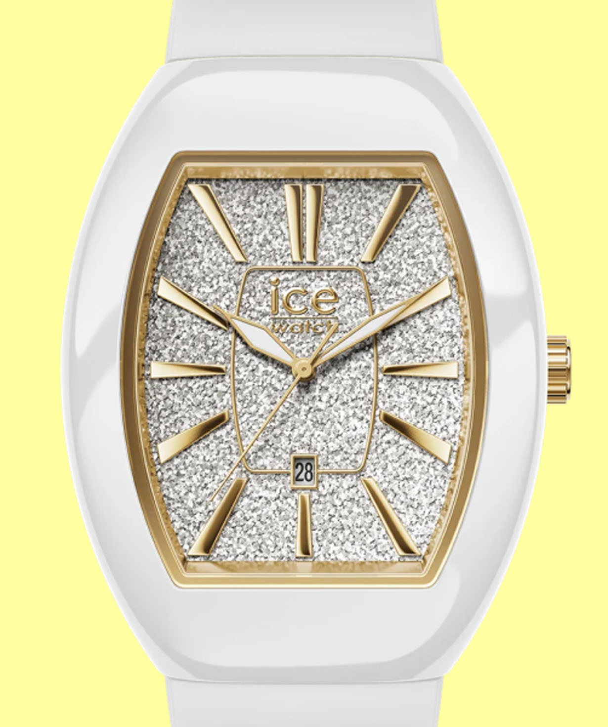 Часы «Ice-Watch»  ICE BOLIDAY, White Glitter Gold