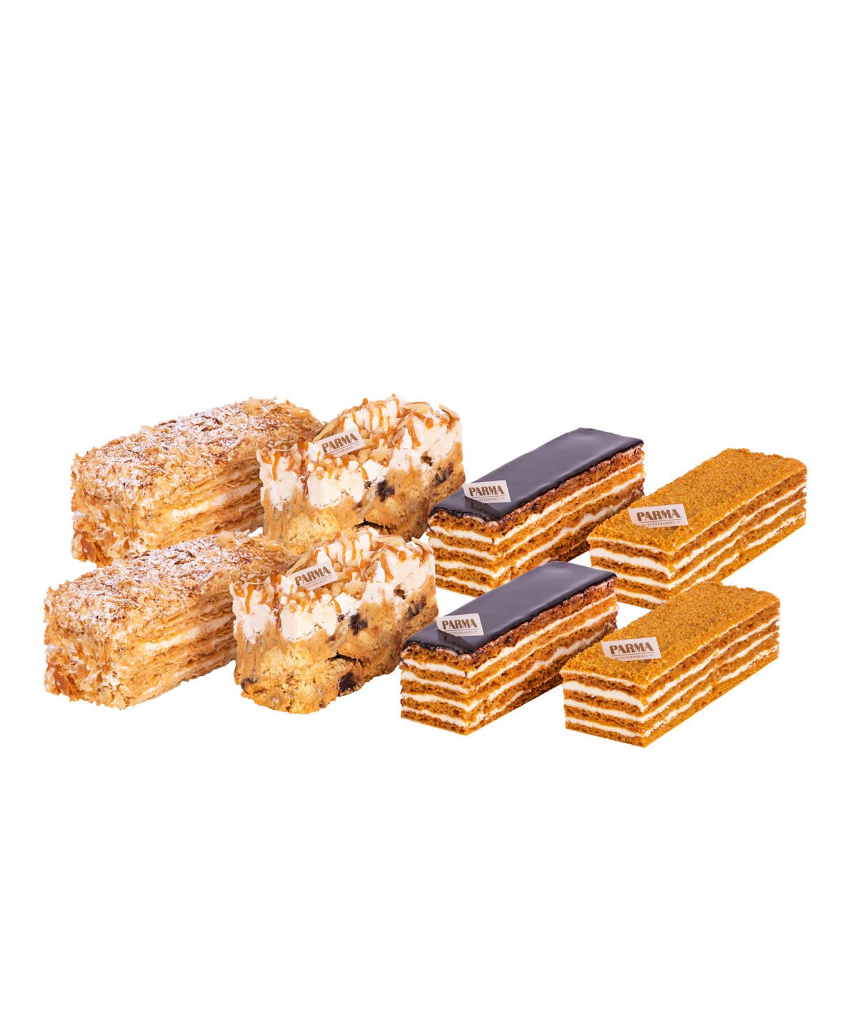 Collection `Parma` Pastry  8 pieces