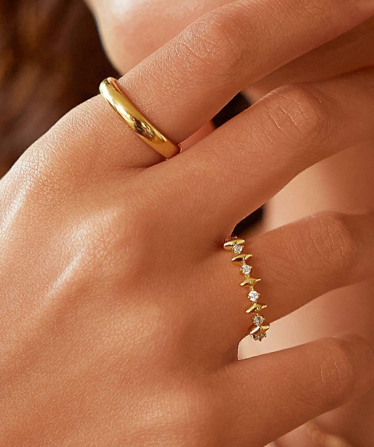 Серебряное кольцо «Ania Haie» R061-03G-56