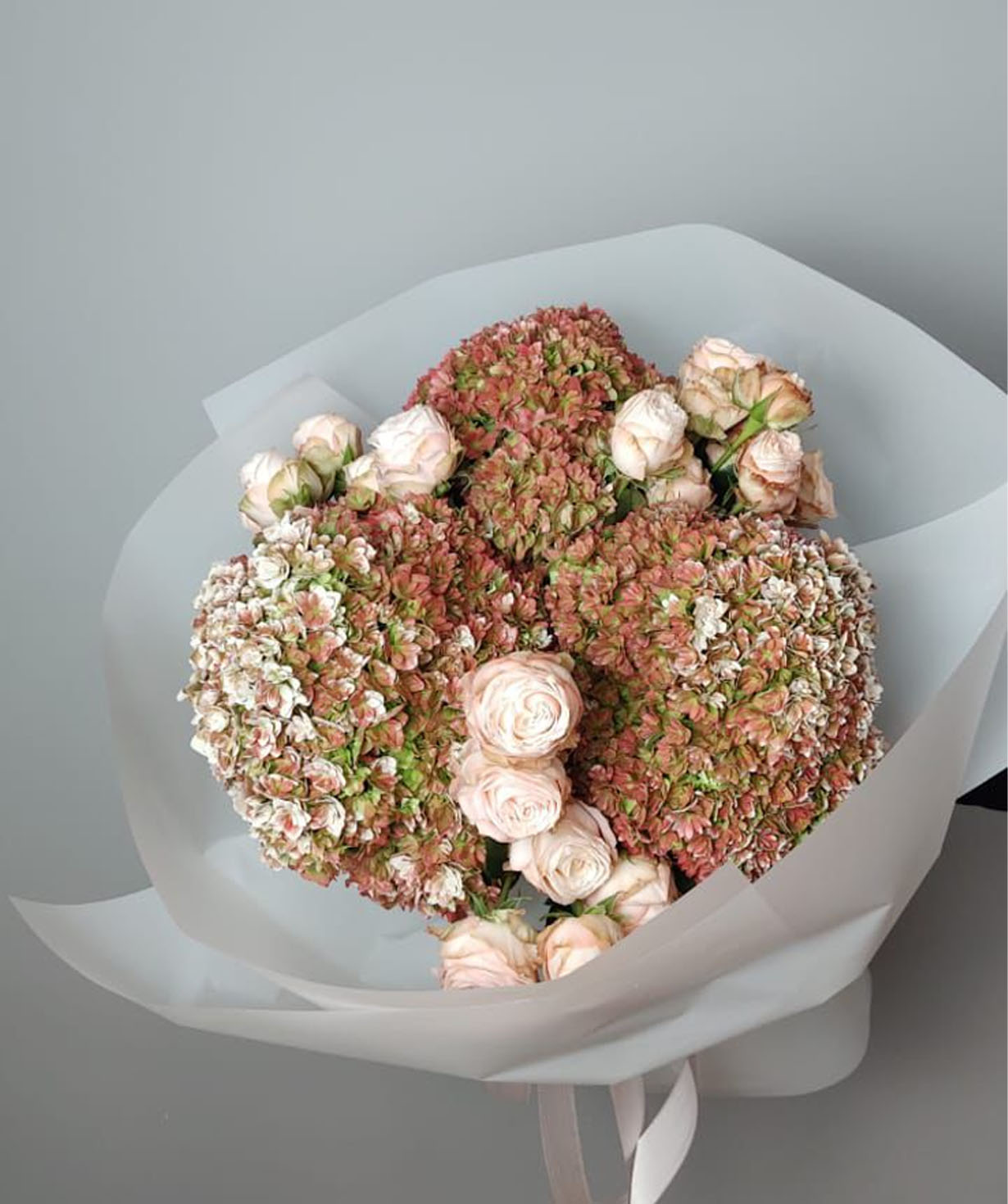 Букет «Rosery» с гортензией №62
