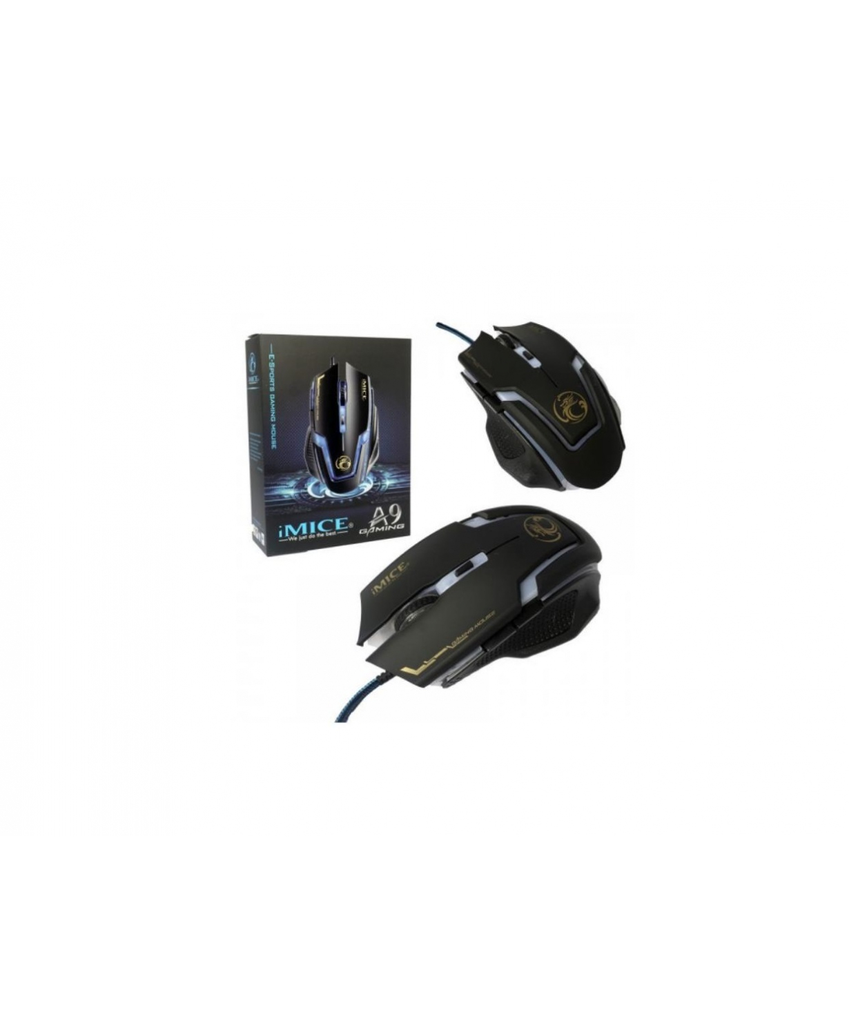 Mouse `iMICE` gaming A9