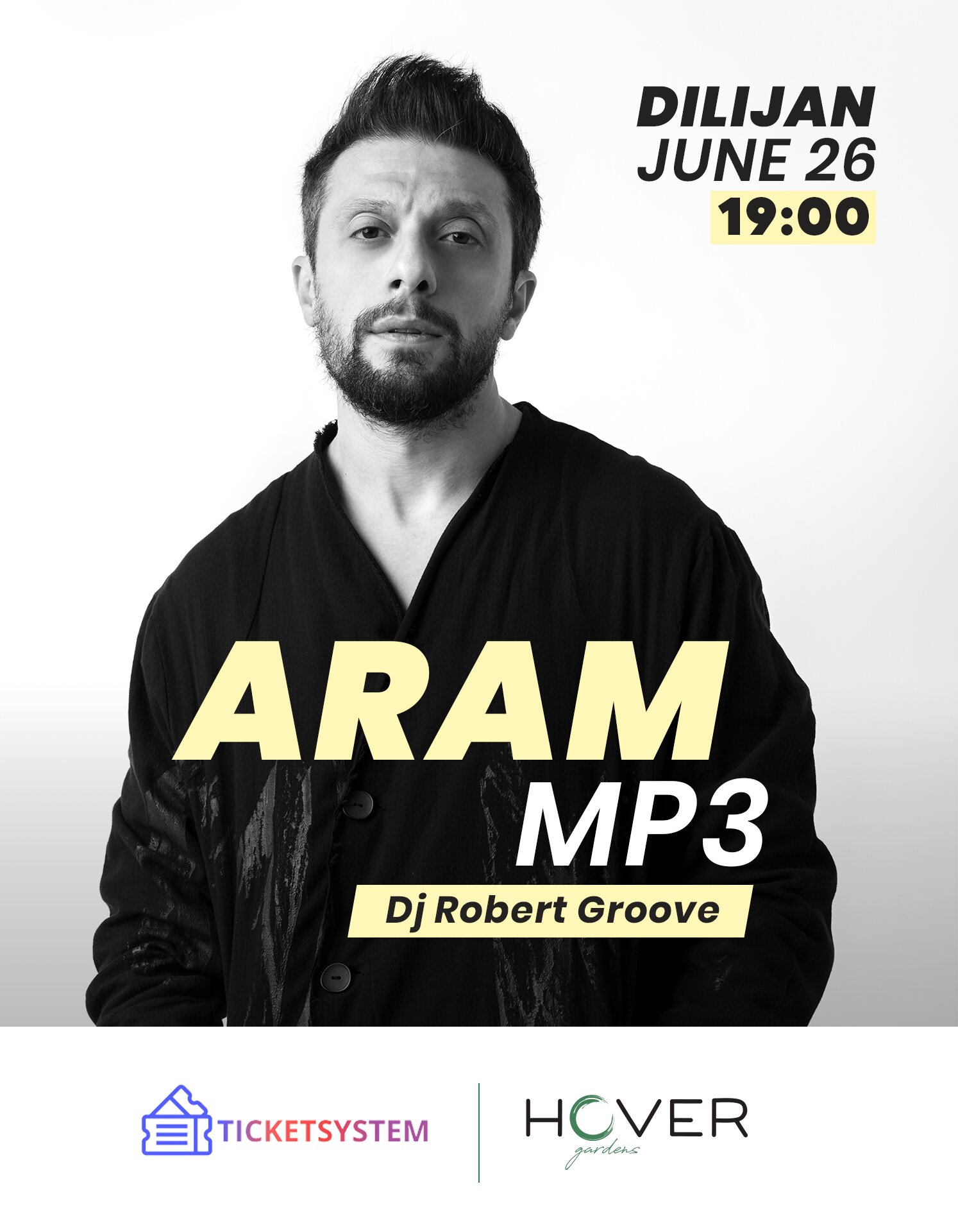Արամ MP3 / Hover Gardens, 2026-06-26 19:00:00,Hover Gardens Dilijan