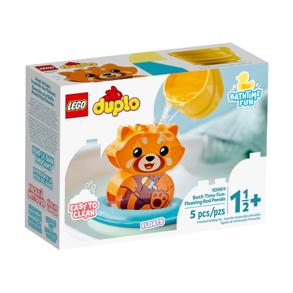 LEGO DUPLO 10964 Веселая плавающая красная панда