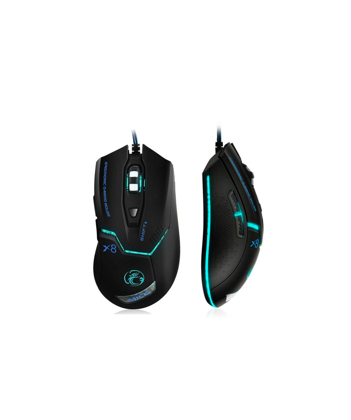 Mouse `iMICE` gaming X8