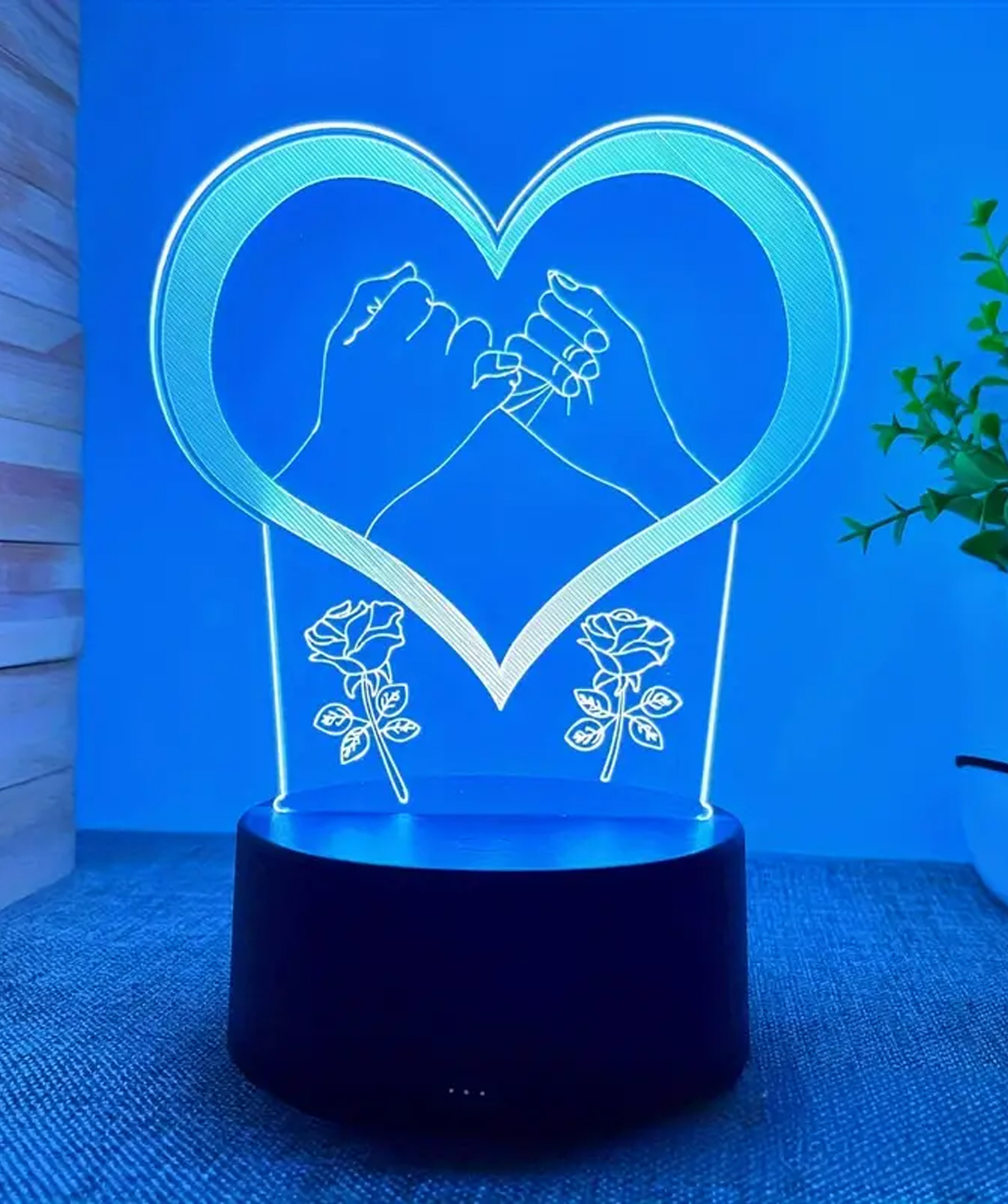 LED Լամպ «Gift Store» Valentine's Day