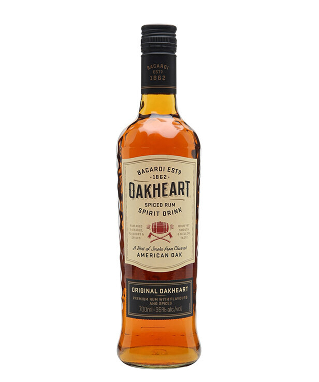 Rum `Bacardi Oakheart` 700 ml