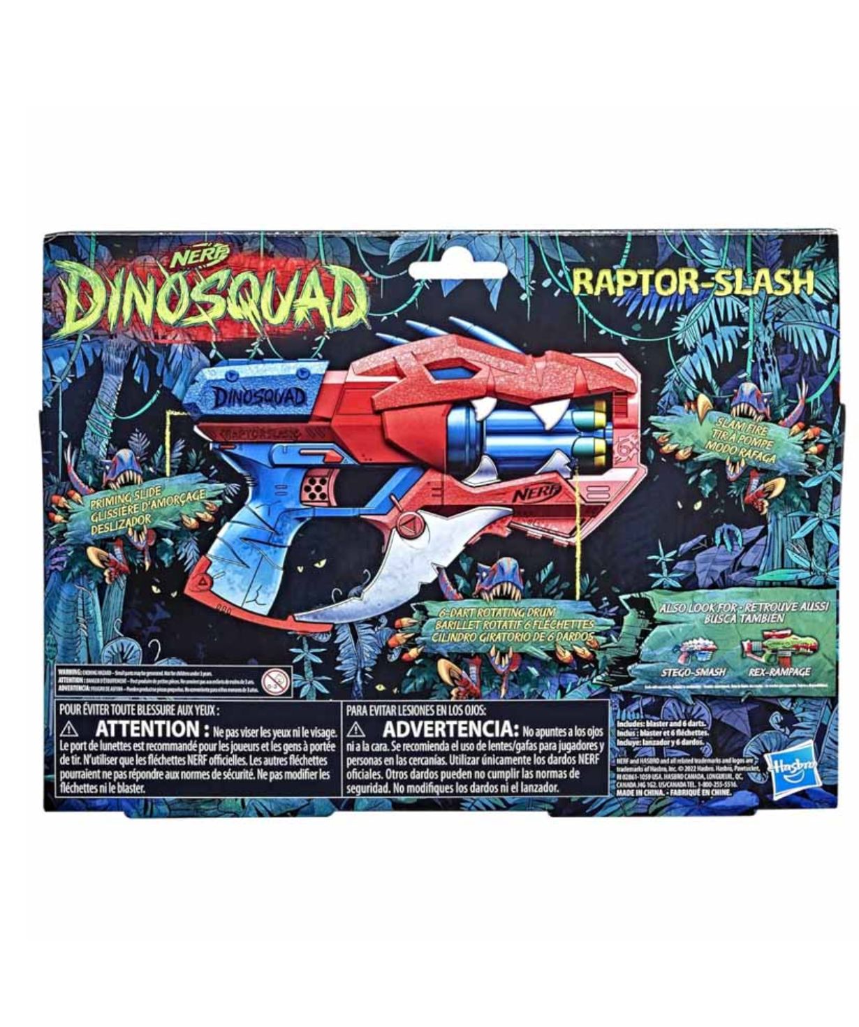 Blaster Nerf - Dinosquad Raptor Slash