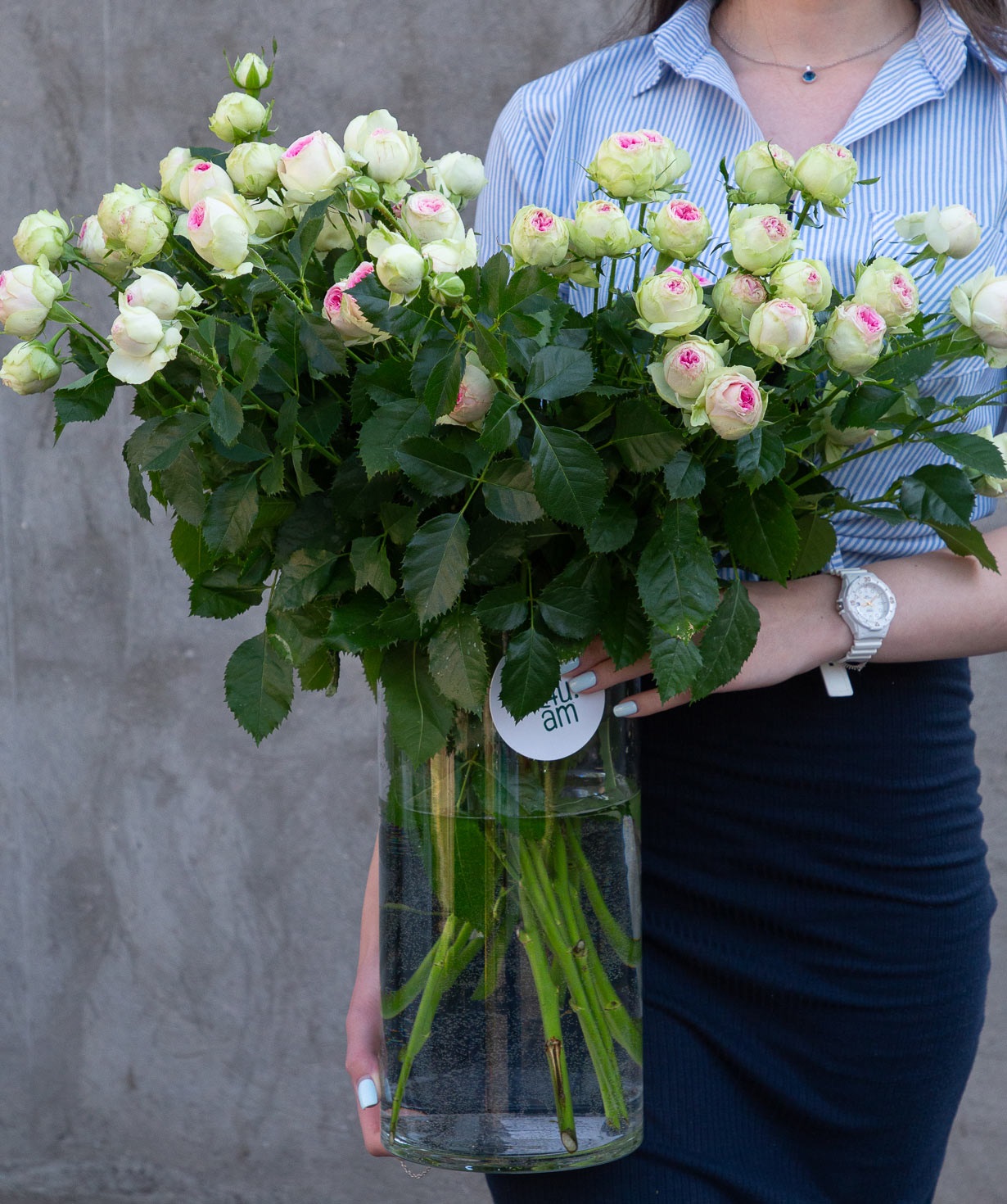 Bouquet `JELATO` with peony rose